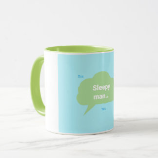 Mug Homme endormi
