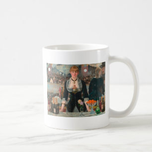 Mug Homme maussade barman parisien Un bar aux Folies-B