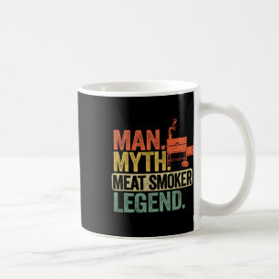 Mug Homme Mythe Viande Fumeur Légende Papa Grillfather