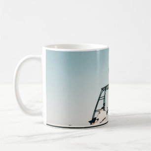 Mug Homme plongée en piscine