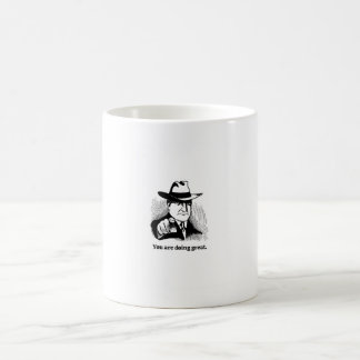 Mug Homme Pointant Vintage Drôle Vous Faites du Bon Tr