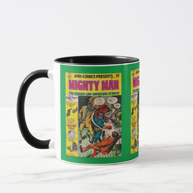 Mug Homme puissant 2 (Gauche)