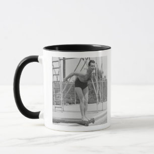 Mug Homme sur le conseil de plongée