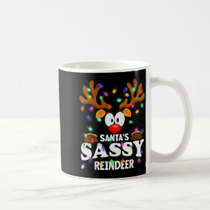 Mug Hommes de Noël Femmes Sy de Santa Renne