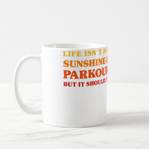 Mug Hommes de Parkour qui aiment les femmes de Parkour