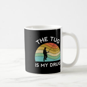 Mug Hommes de pêche drôles La traction est ma drogue F