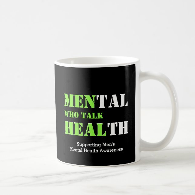 Mug HOMMES DE Santé Mentale QUI PARLENT HEAL Time To S (Droite)