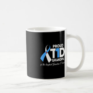 Mug Hommes Fier T1D Grand-père De Grand-Fils Diabète L