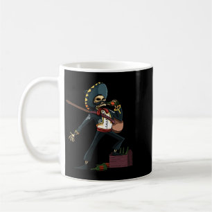 Mug Hommes Mariachi Squelette Chapeau Dia De Los Muert