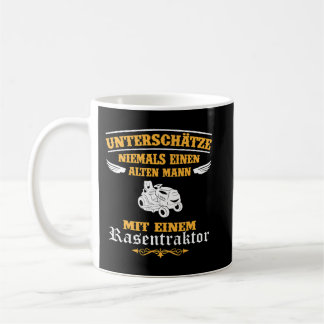Mug Hommes Ne sous-estime jamais un homme avec un trac