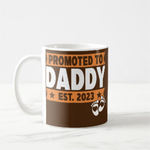 Mug Hommes promus à papa 2023 Première fois Père