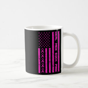 Mug Hommes Rock rose Ruban Brebis Sensibilisation au c