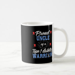 Mug Hommes T1D Fiers Oncle Diabète Sensibilisation Typ