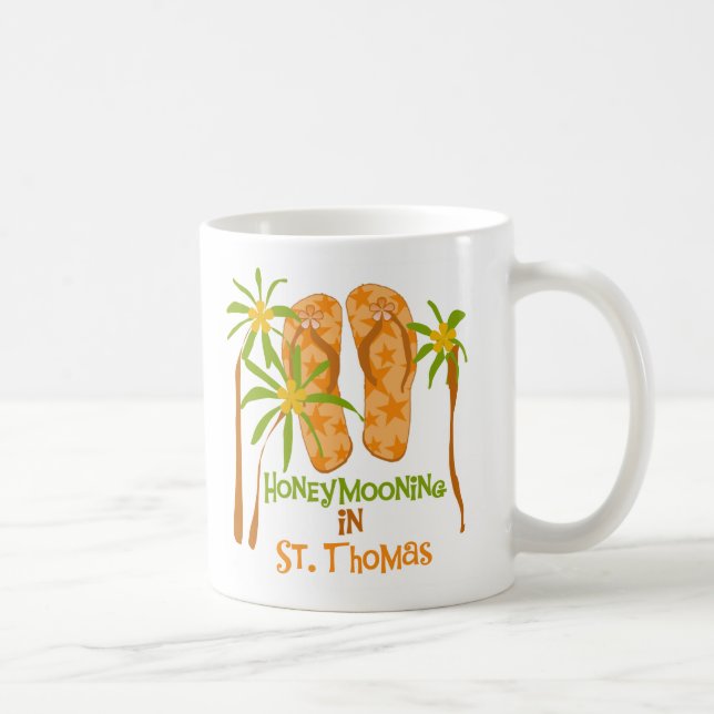 Mug Honeymooning à St Thomas (Droite)