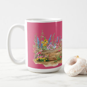 Mug Honeysuckle Rose Floral Fête des Mères