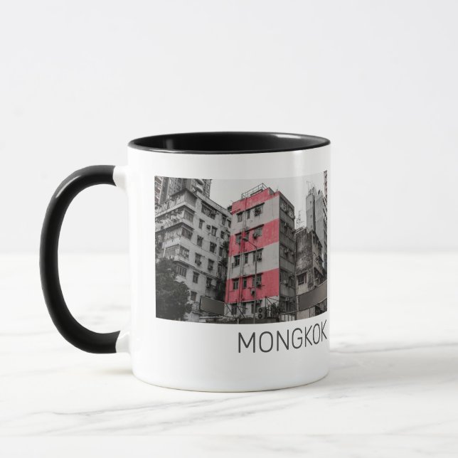 Mug Hong Kong Mongkok Chine Kowloon Art Souvenir (Gauche)