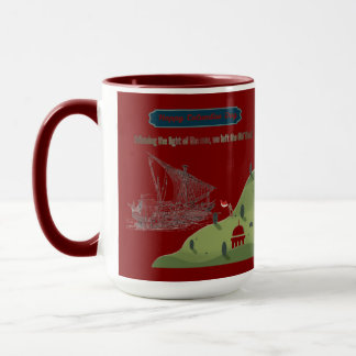 Mug Honneur à Columbus marron