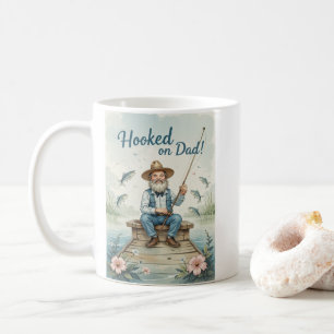 Mug Hook sur papa Fête des pères de pêche drôle