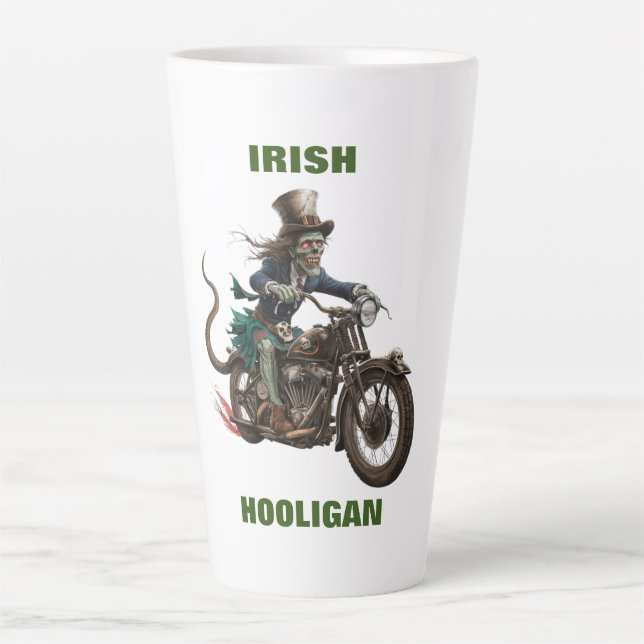 Mug Hooligan irlandais Zombie (Devant)