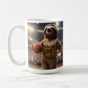 Mug Hoops and Hangs : Le Slam Dunking Sloth,