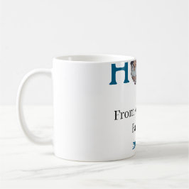 Mug Hope blue holidays bold letter kids photo name yea