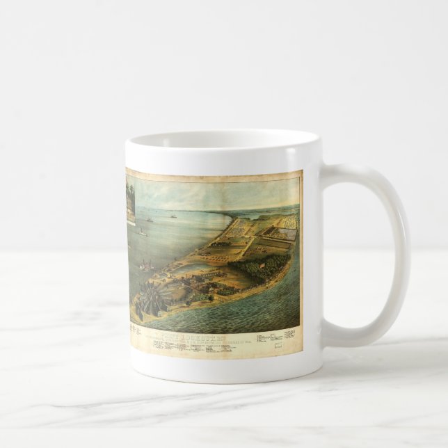 Mug Hôpital Général et prison 1864 de Hammond de (Droite)