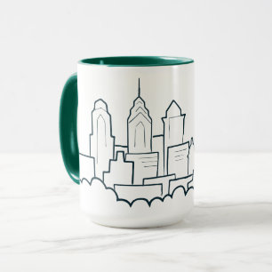 Mug Horizon de Philadelphie Pennsylvanie