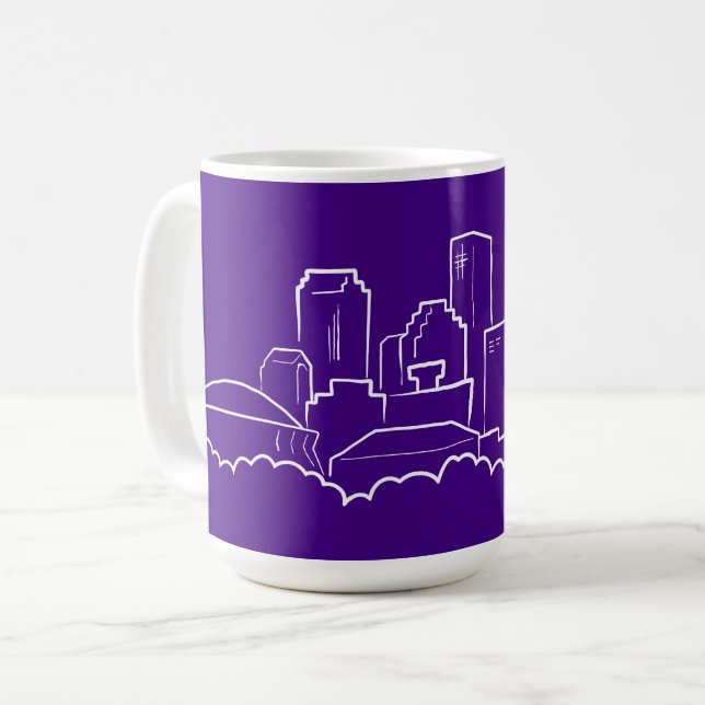 Mug Horizon de ville de la Nouvelle-Orléans (Devant gauche)