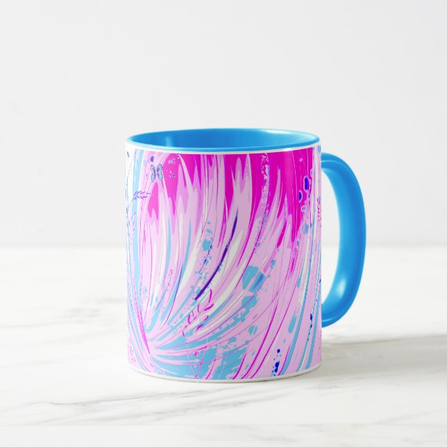 Mug Horizon rose (Devant droit)