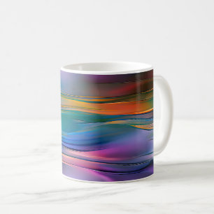 Mug "Horizons fluides" Art Abstrait contemporain