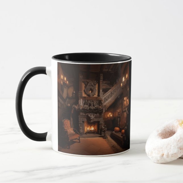 Mug Horizons hantés (Avec donut)