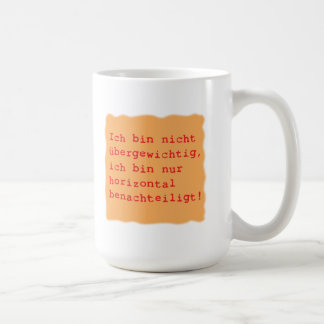 Mug horizontalement