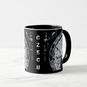 Mug Horloge astronomique et squelette - Prague, Tchéq