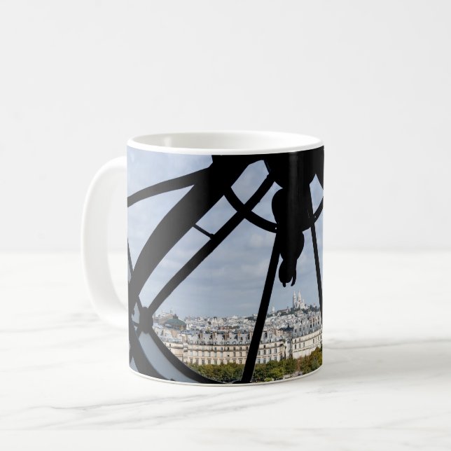 Mug Horloge géante en verre au Musée d'Orsay - Paris (Devant gauche)