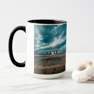 Mug Horloge murale personnalisée (Ajouter votre propre