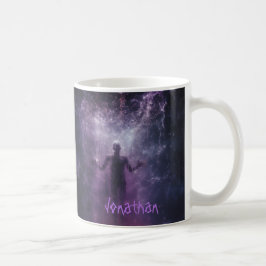 Mug Horreur Éffrayant Fantôme Purple Halloween noir