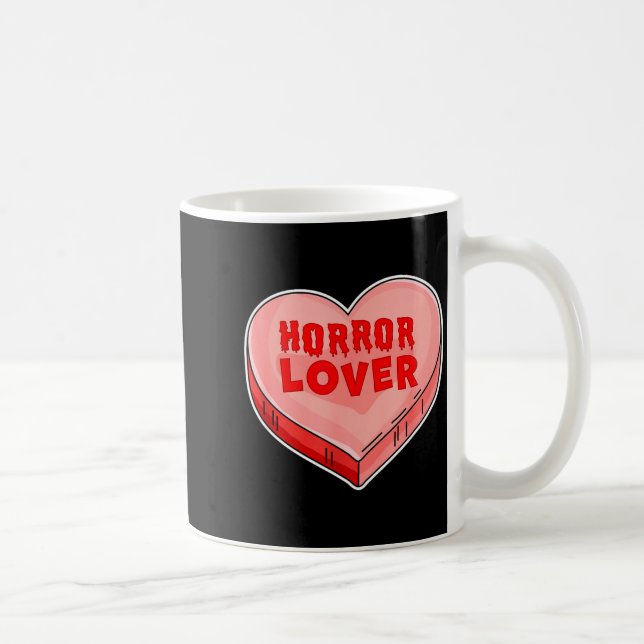 Mug Horror Lover Candy Heart Valentines Day Halloween  (Droite)