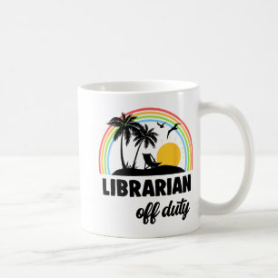 Mug Hors Service Arc-En-Ciel Fin De L'Année Scolaire