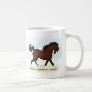 Mug Horse de Bay Clydesdale