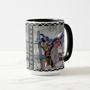 Mug Horse Saddle Corral clôture fer à cheval