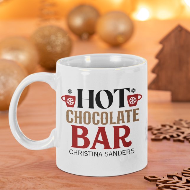 Mug Hot Cocoa Bar Funny Christmas (Créateur téléchargé)