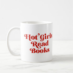 Mug Hot Girls Lire des livres