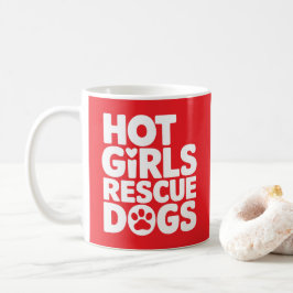 Mug Hot Girs Secourt Chiens