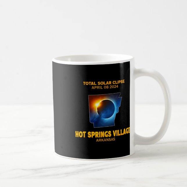 Mug Hot Springs Village Arkansas 2024 Total Solar Ecli (Droite)