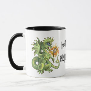 Mug Hot Stups! lil marshmellow dragon torréfié
