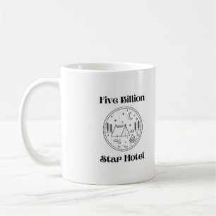 Mug Hôtel cinq milliards d'étoiles sur une
