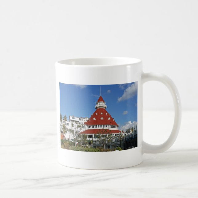 Mug Hôtel Del Coronado de plage (Droite)