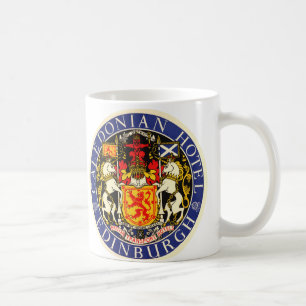Mug Hôtel Vintage voyage Caledonian Edinburgh Scotland