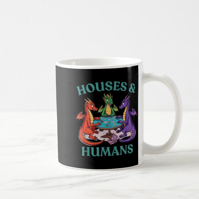 Mug Houses And Humans Dragon Tabletop Rpg Fantasy Paro (Droite)
