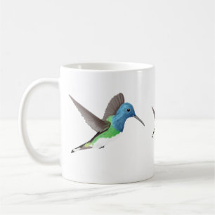 Mug Hovering Jacobin Hummingbird - transparent.